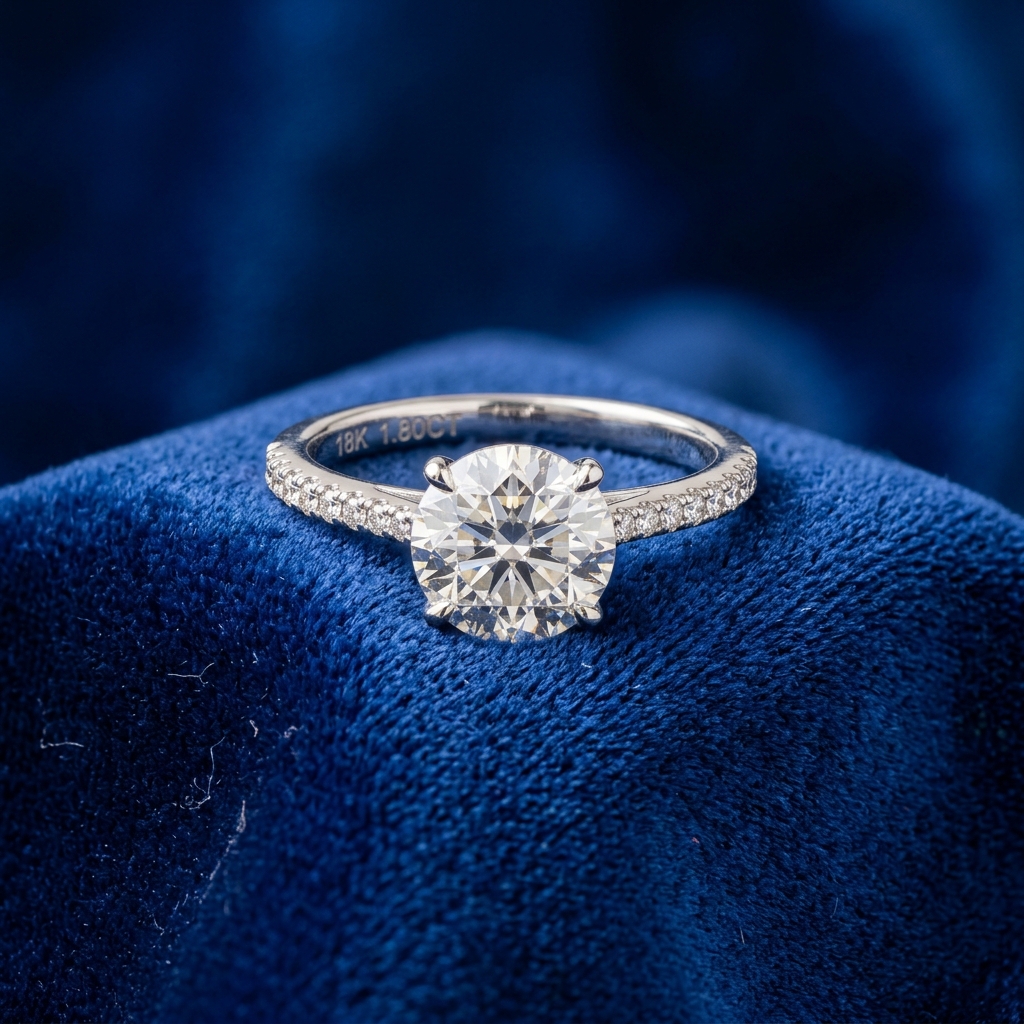 Jewelry AI product photo with reflections
