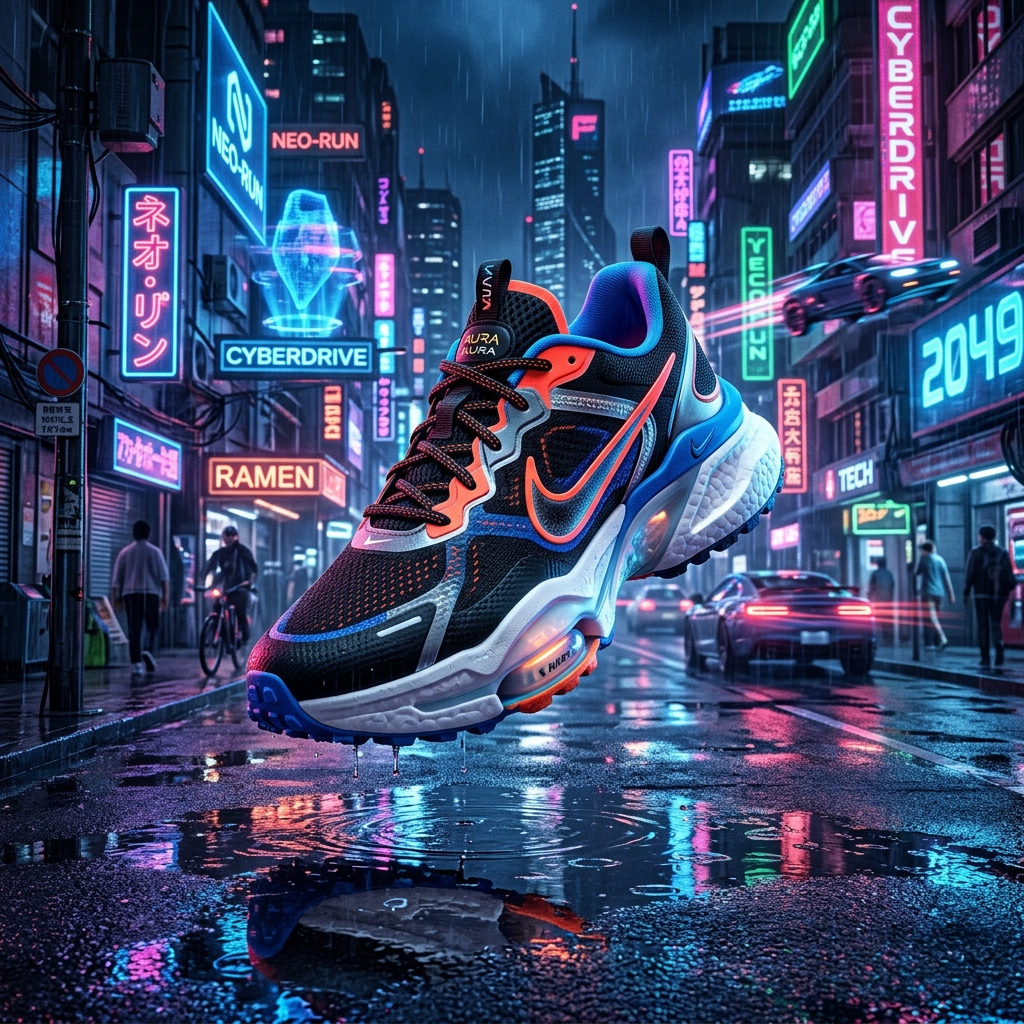 Sneaker AI product photo background